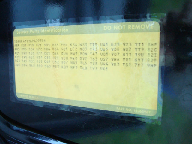 1986 Black Buick Grand National Coupe