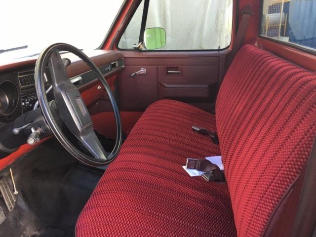 1986 Red Chevrolet Other Pickups Standard Cab Pickup