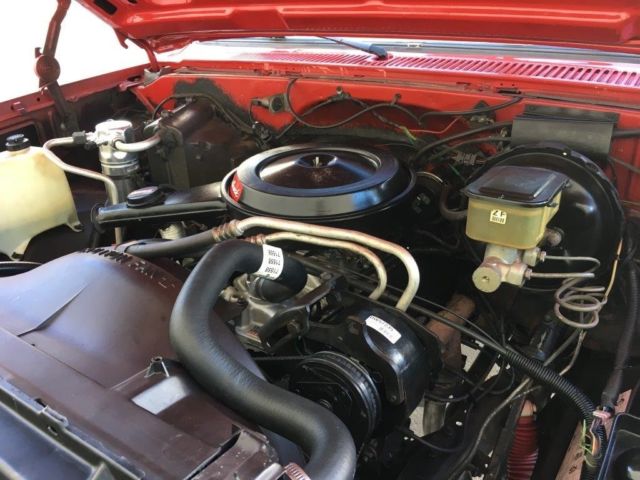 1986 Red Chevrolet Other Pickups Standard Cab Pickup