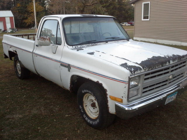 1986 Black Chevrolet C-10 Standard Cab Pickup