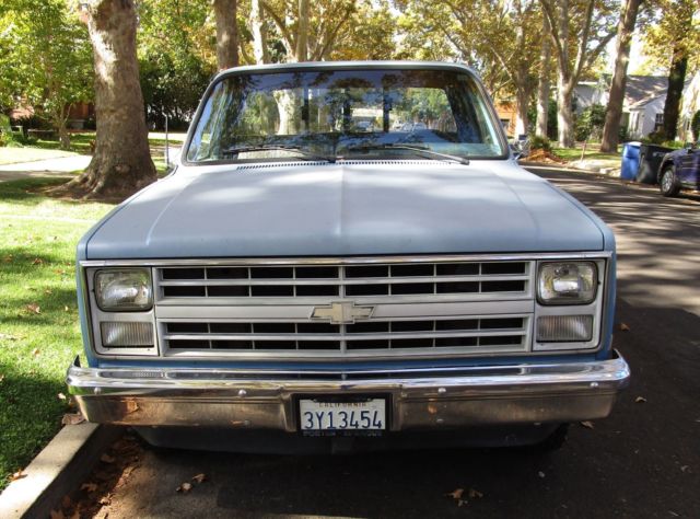 1986 Black Chevrolet C-10 Standard Cab Pickup