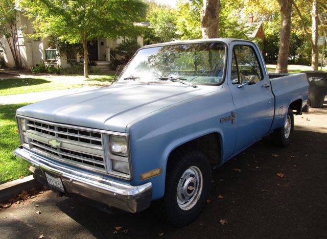 1986 Black Chevrolet C-10 Standard Cab Pickup