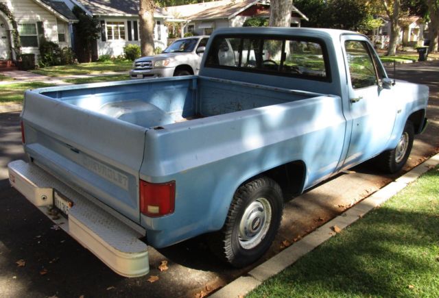 1986 Black Chevrolet C-10 Standard Cab Pickup