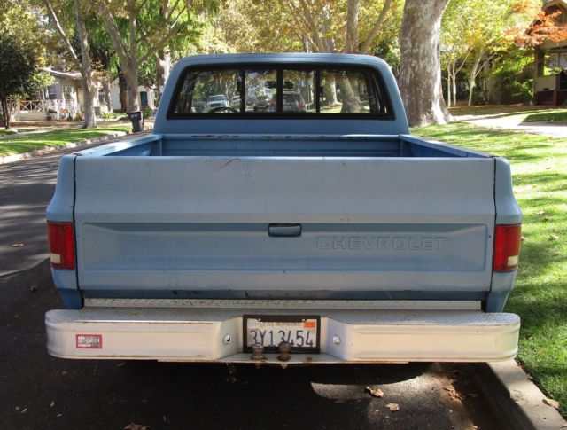 1986 Black Chevrolet C-10 Standard Cab Pickup