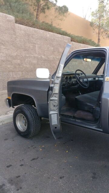 1986 Gray Chevrolet Other Pickups Standard Cab Pickup