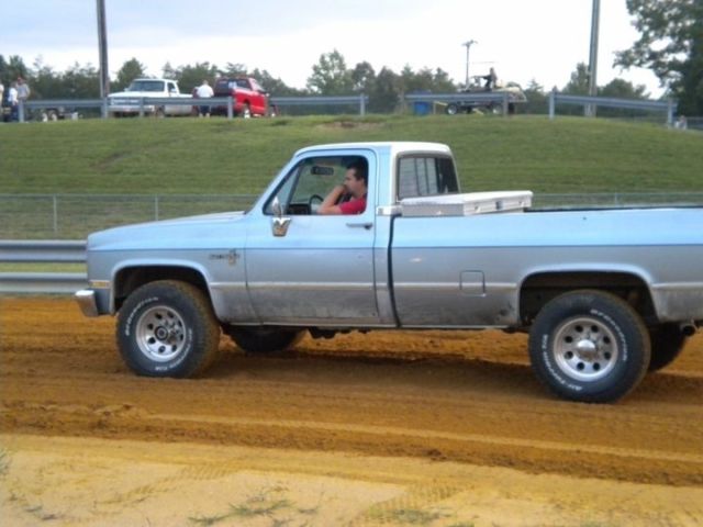 1987 Blue Chevrolet C/K Pickup 2500 Standard Cab Pickup