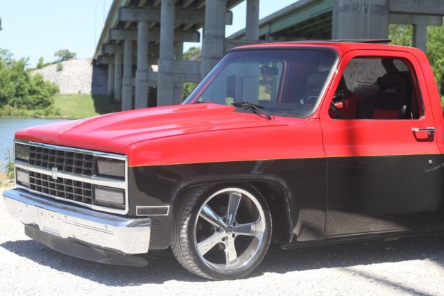 1986 Red Chevrolet C-10