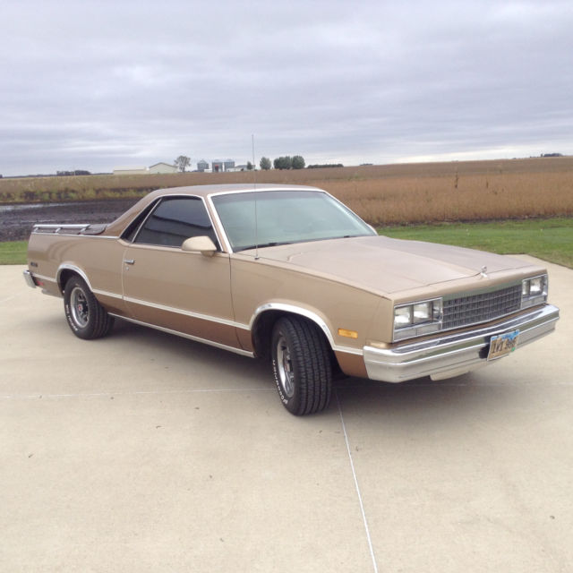 1986 Tan Chevrolet El Camino Standard Cab Pickup