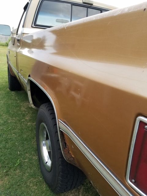1986 Gold Chevrolet Other Pickups Standard Cab Pickup