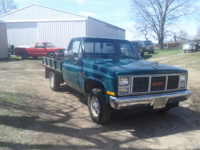 1986 Green GMC Sierra 1500 Cab & Chassis