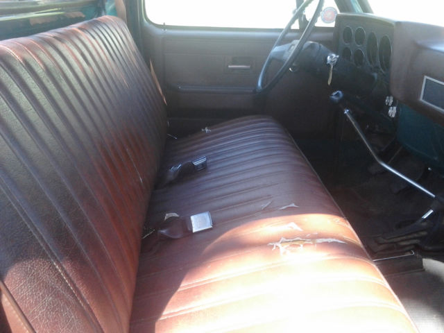 1986 Green GMC Sierra 1500 Cab & Chassis