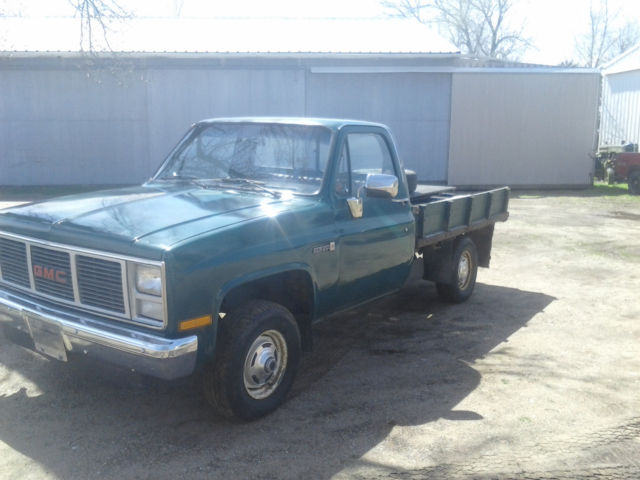 1986 Green GMC Sierra 1500 Cab & Chassis