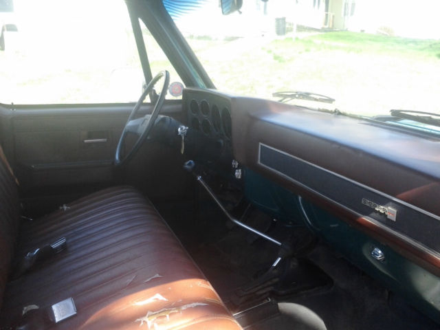 1986 Green GMC Sierra 1500 Cab & Chassis