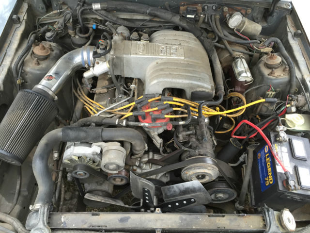 1986 Gray Ford Mustang Convertible