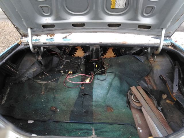 1986 Blue Oldsmobile Cutlass Coupe