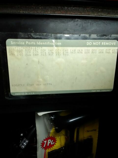 1986 Red Chevrolet Corvette