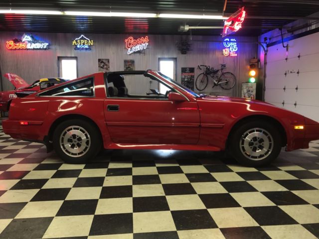 1986 Red Nissan 300ZX Coupe