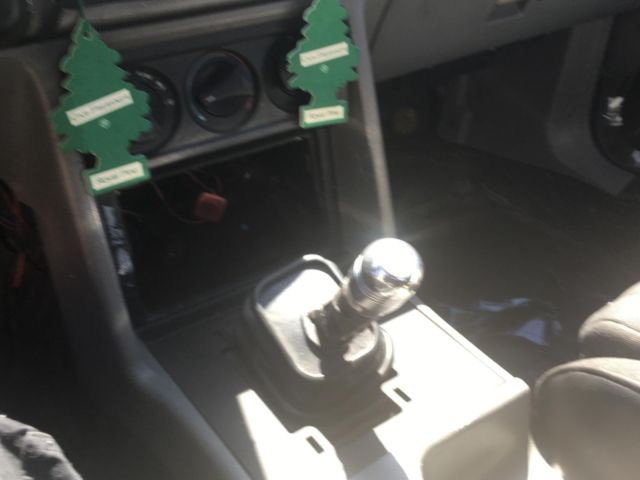 1987 Black Ford Mustang Hatchback