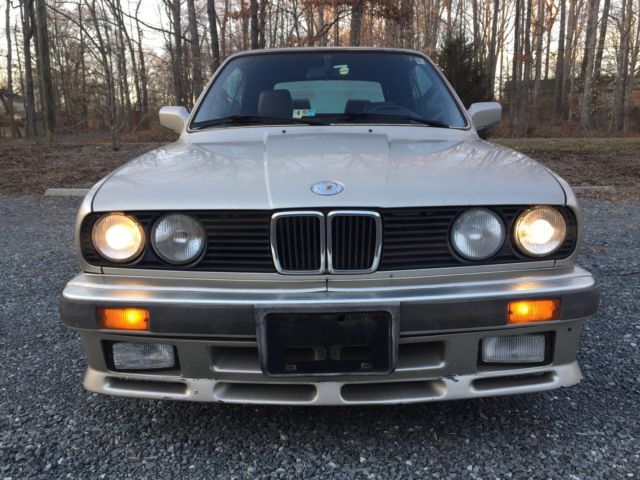 1987 Gold BMW 3-Series Convertible
