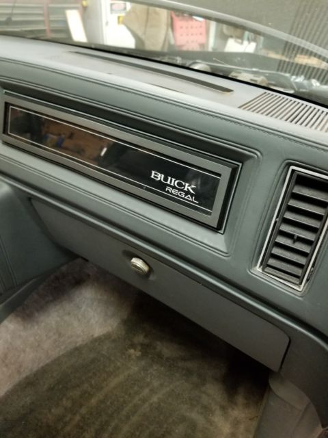 1987 Black Buick Grand National 2 door