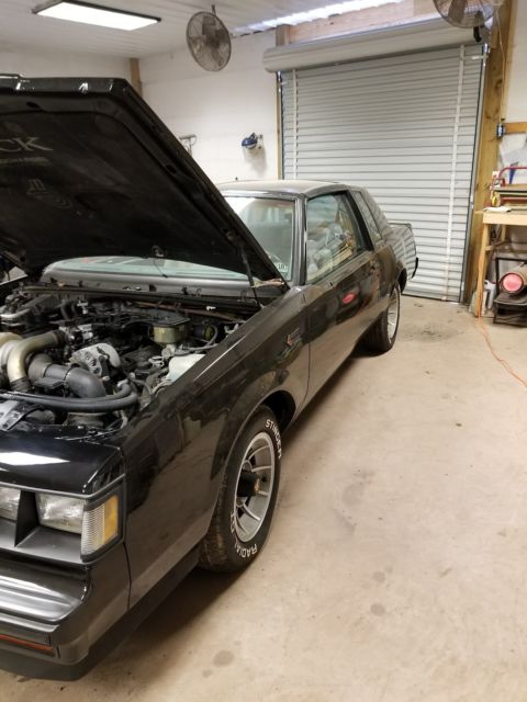 1987 Black Buick Grand National 2 door