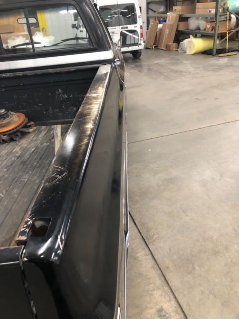 1987 Black Chevrolet C-10 Standard Cab Pickup