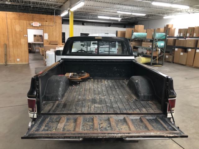 1987 Black Chevrolet C-10 Standard Cab Pickup