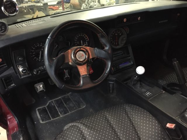 1987 Red Chevrolet Camaro Coupe