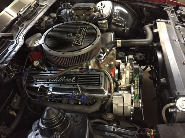 1987 Red Chevrolet Camaro Coupe