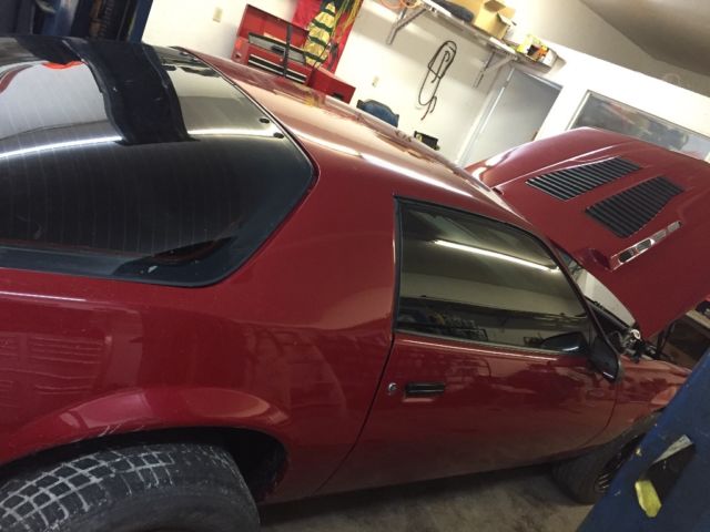 1987 Red Chevrolet Camaro Coupe