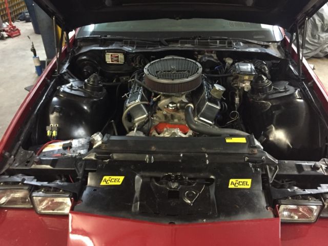 1987 Red Chevrolet Camaro Coupe