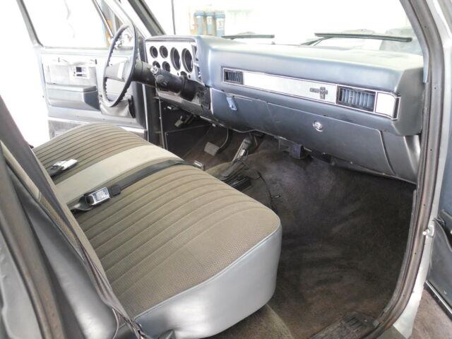 1987 GRAY Chevrolet C-10 Standard Cab Pickup