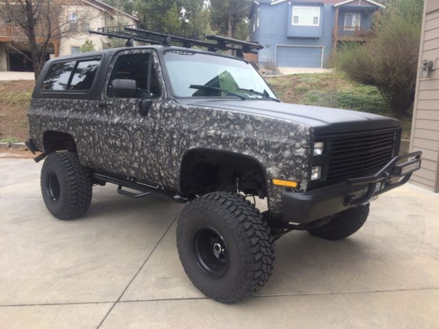 1987 Black Chevrolet Blazer SUV