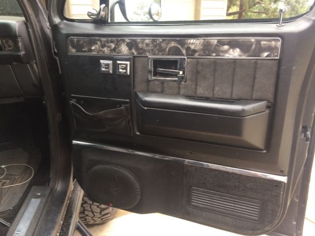 1987 Black Chevrolet Blazer SUV