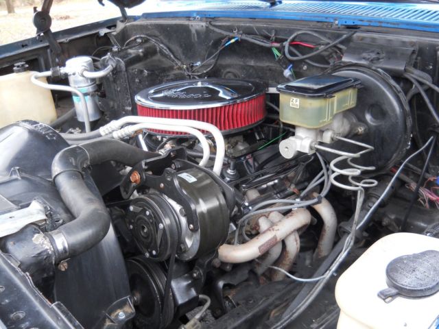 1987 Blue Chevrolet C/K Pickup 1500 short bed