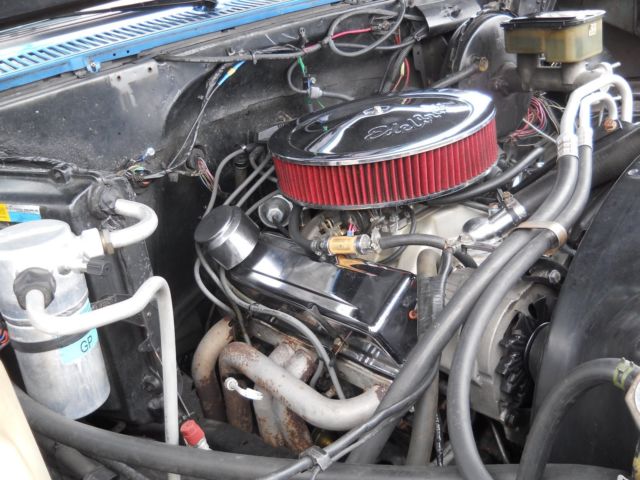 1987 Blue Chevrolet C/K Pickup 1500 short bed