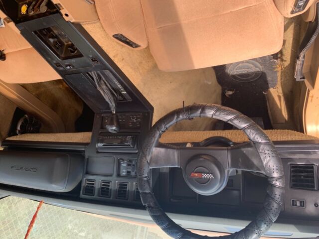 1987 Orange Chevrolet Corvette Coupe