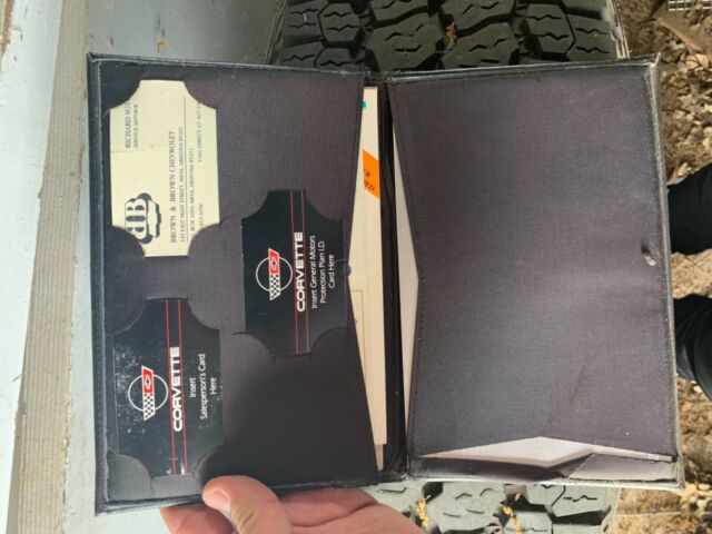 1987 Orange Chevrolet Corvette Coupe