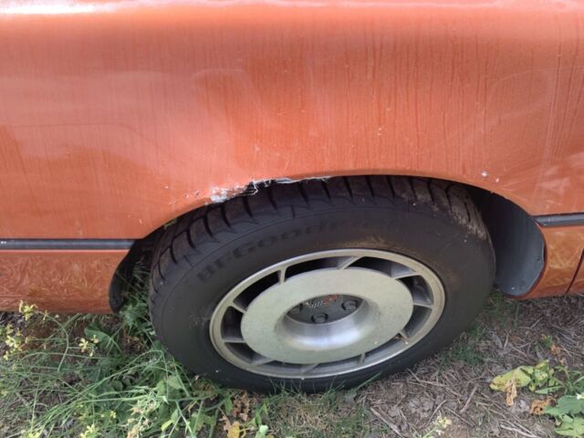 1987 Orange Chevrolet Corvette Coupe