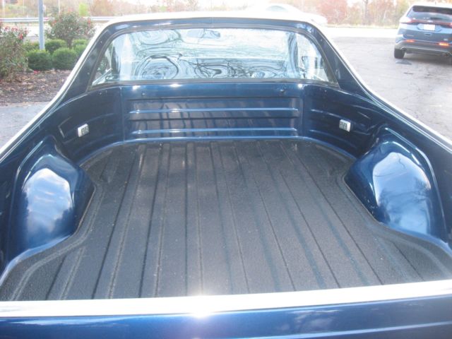 1987 Blue Chevrolet El Camino Cab & Chassis