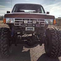 1987 Brown Ford Bronco SUV
