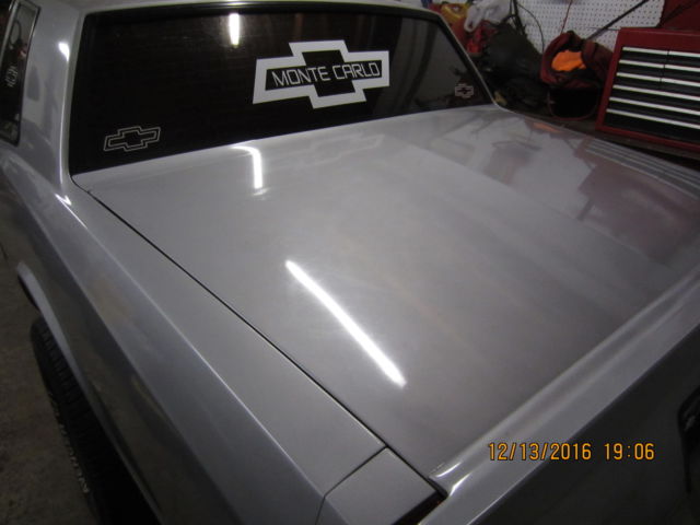 1987 Gray Chevrolet Monte Carlo Coupe
