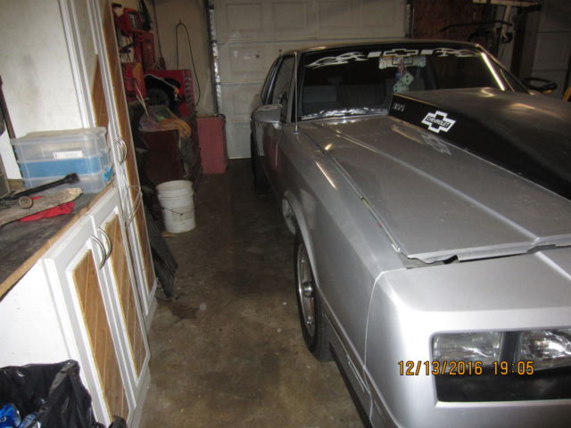 1987 Gray Chevrolet Monte Carlo Coupe