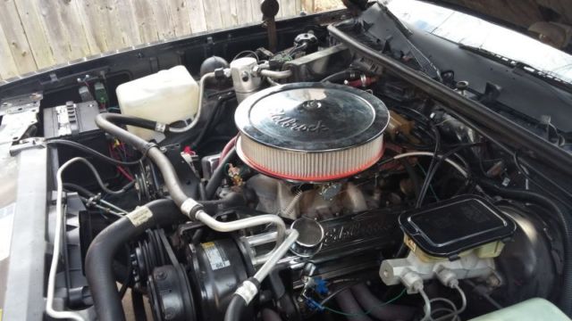 1987 Black Chevrolet Monte Carlo Coupe