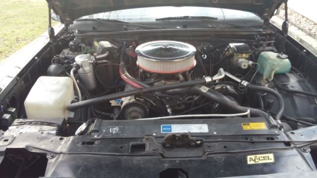 1987 Black Chevrolet Monte Carlo Coupe