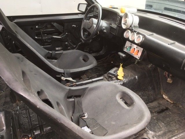 1987 Flat Black Ford Mustang Coupe