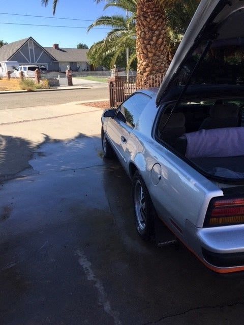 1987 Silver Pontiac Firebird Coupe