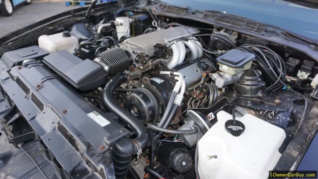 1987 Black Pontiac Firebird Coupe