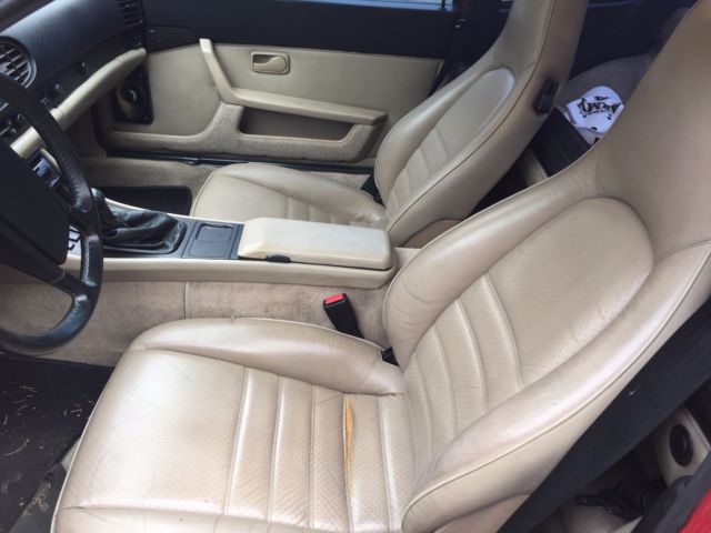 1987 Red Porsche 944 Coupe