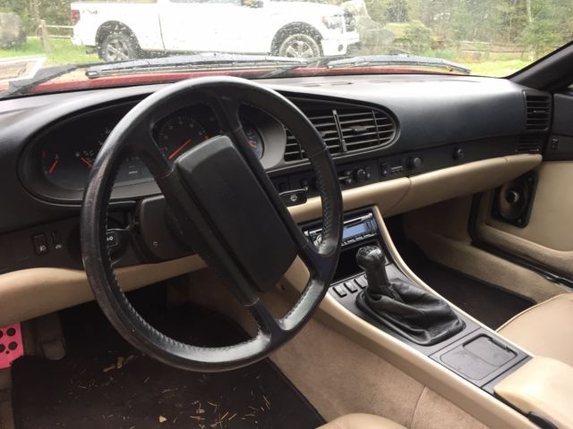 1987 Red Porsche 944 Coupe